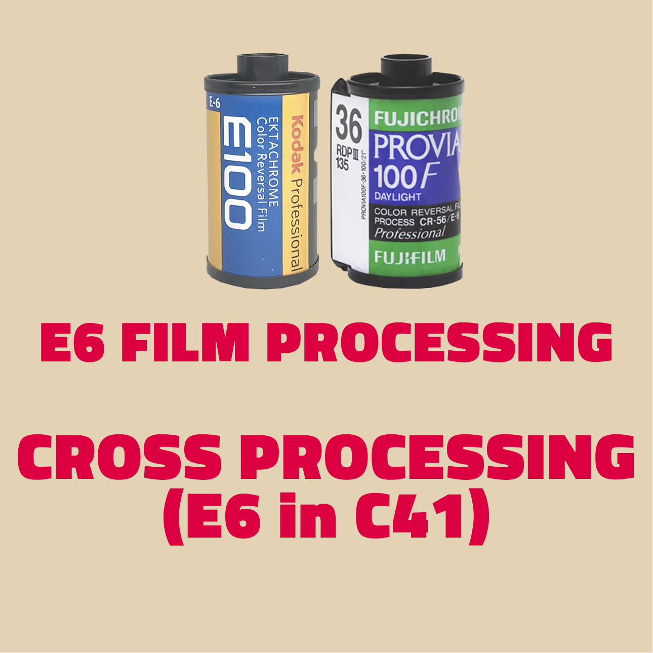 Colour Film Cross Processing (E6 in C41)