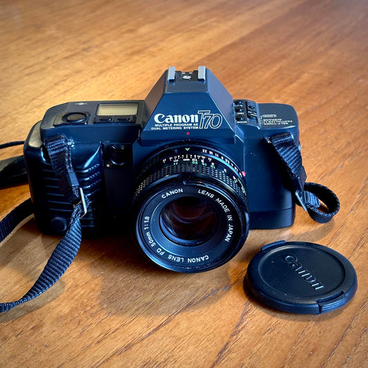 Canon T70 + Canon FD 50mm 1.8