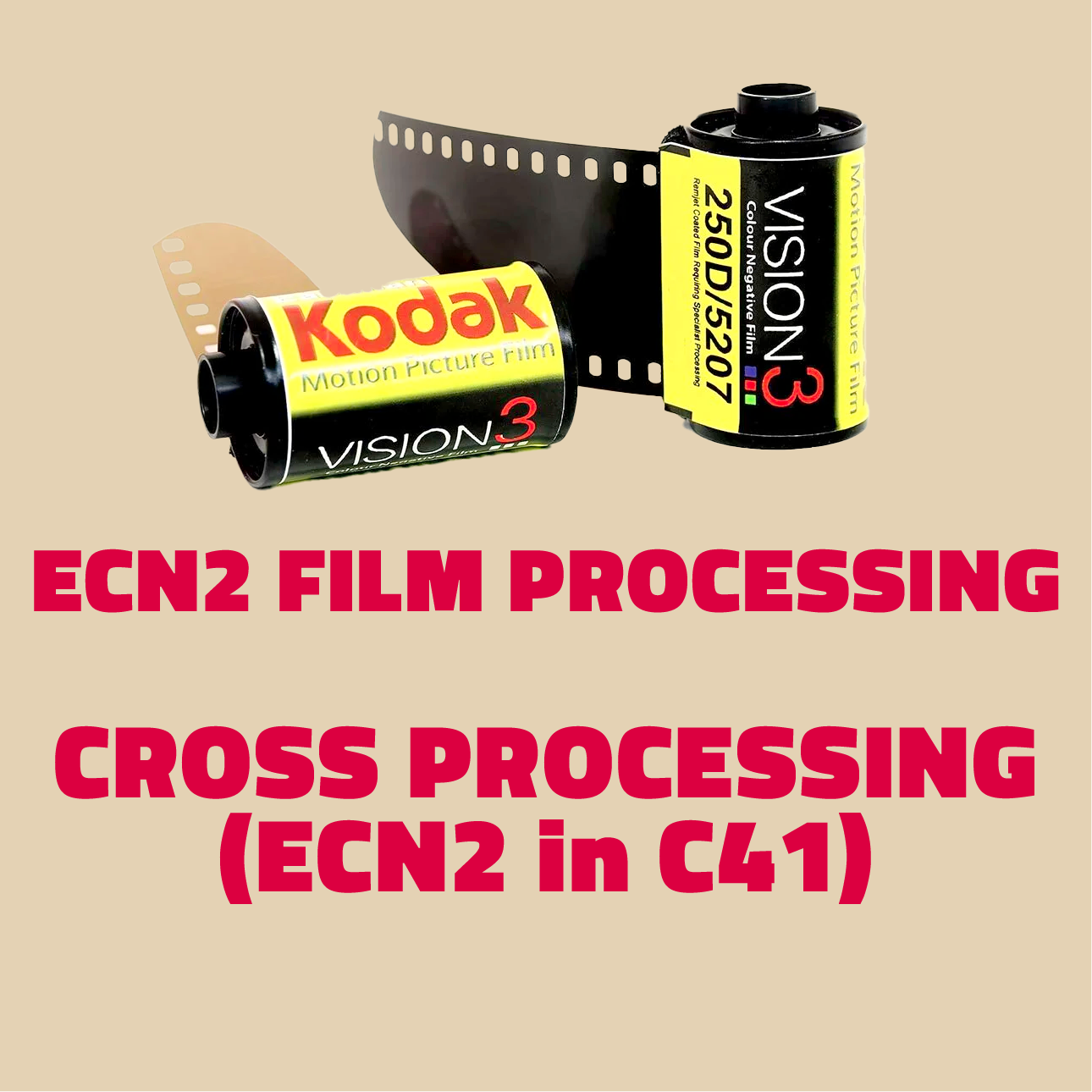 Colour Film Cross Processing (ECN-2 in C41)
