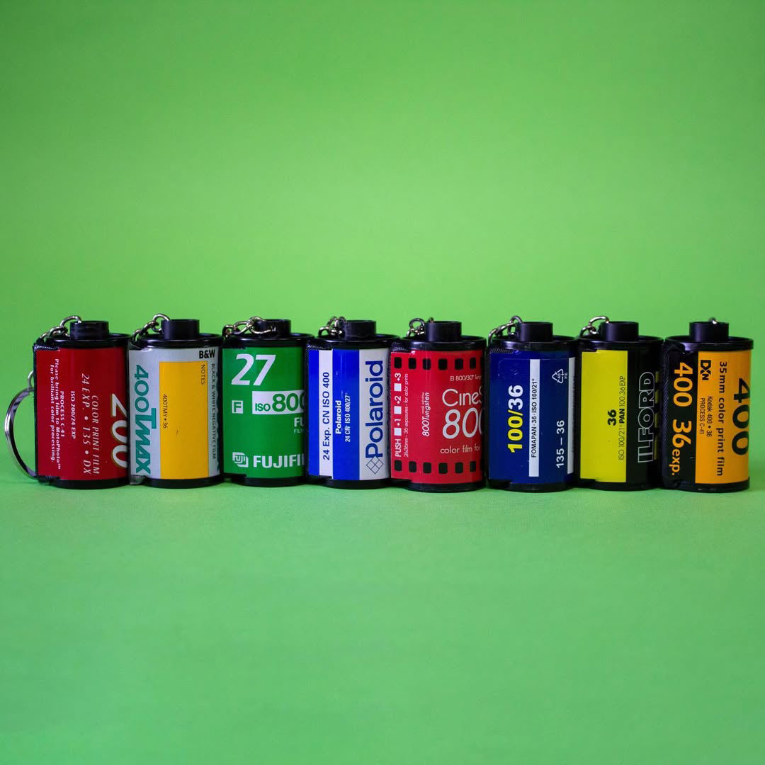 Film Can Keychain